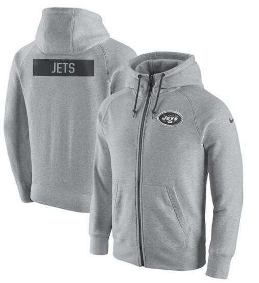 Men's New York Jets Nike Gridiron Gray 2.0 Full-Zip Hoodie - Ash FengYun,We sell and wholesale Men's New York Jets Nike Gridiron Gray 2.0 Full-Zip Hoodie - Ash FengYun on line form chian!